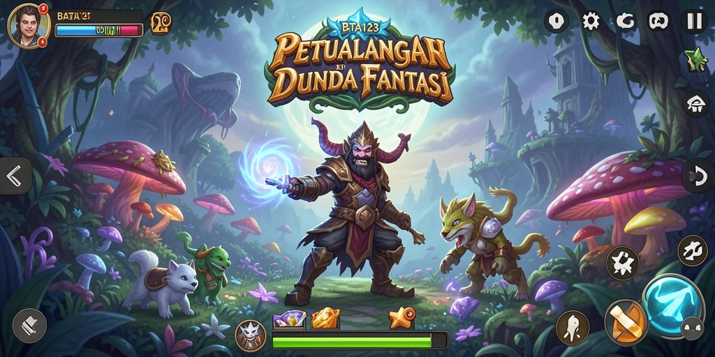 Tampilan gameplay BATA123 yang menarik dan penuh warna dalam petualangan.