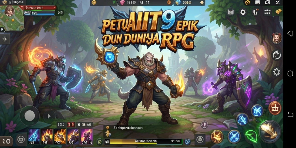 Tampilan gameplay menarik dari <strong>HIT9</strong> yang penuh aksi dan petualangan RPG.