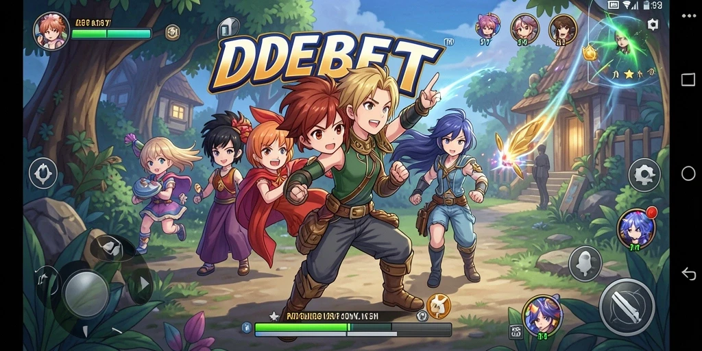 Gameplay seru dengan karakter anime yang ikonik.