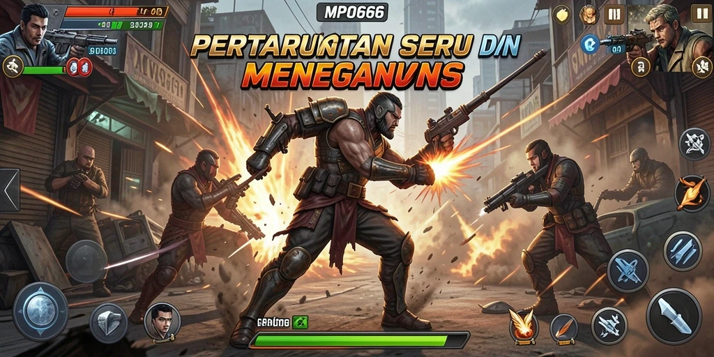 Gameplay seru dengan aksi pertarungan yang mendebarkan.