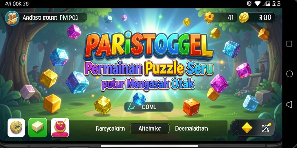 Gameplay seru PARISTOGEL yang melatih logika dan kreativitas.