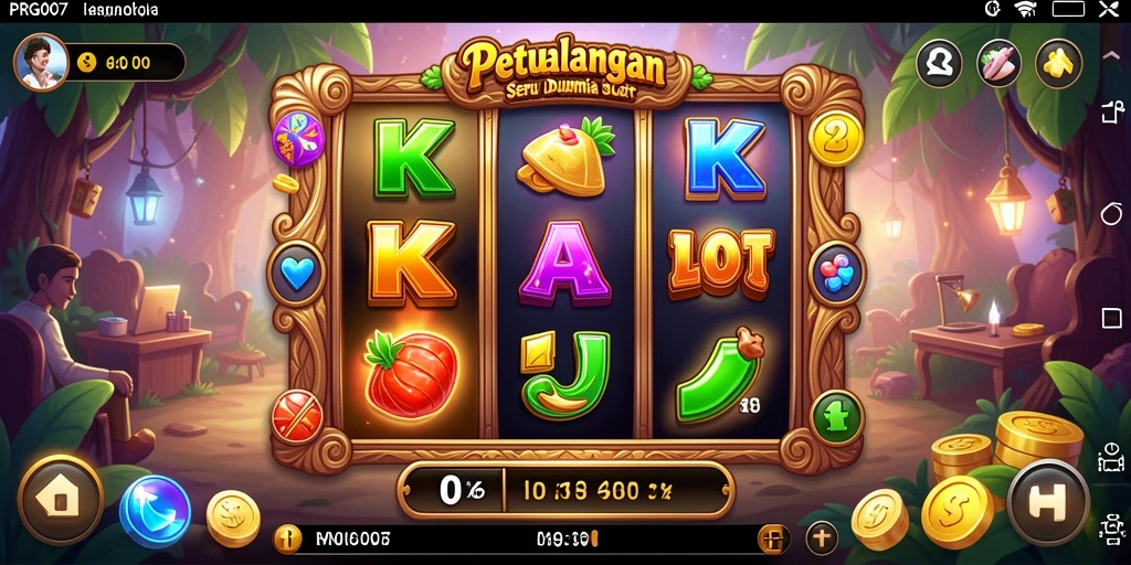 Tampilan gameplay seru dan menantang di PRG007.