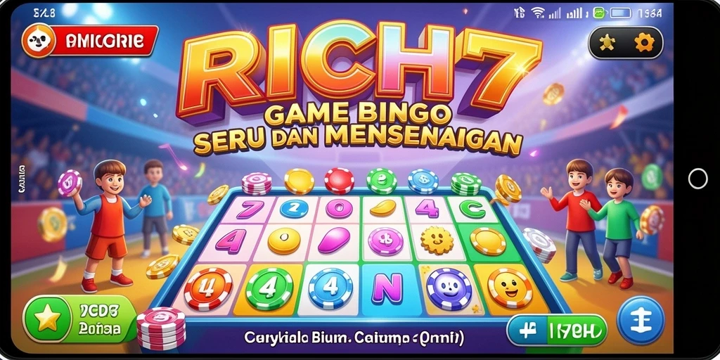 Tampilan gameplay RICH7 yang menarik dan seru di Bingo.