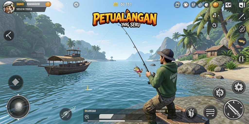 Tangkapan ikan yang besar dan indah di S13.