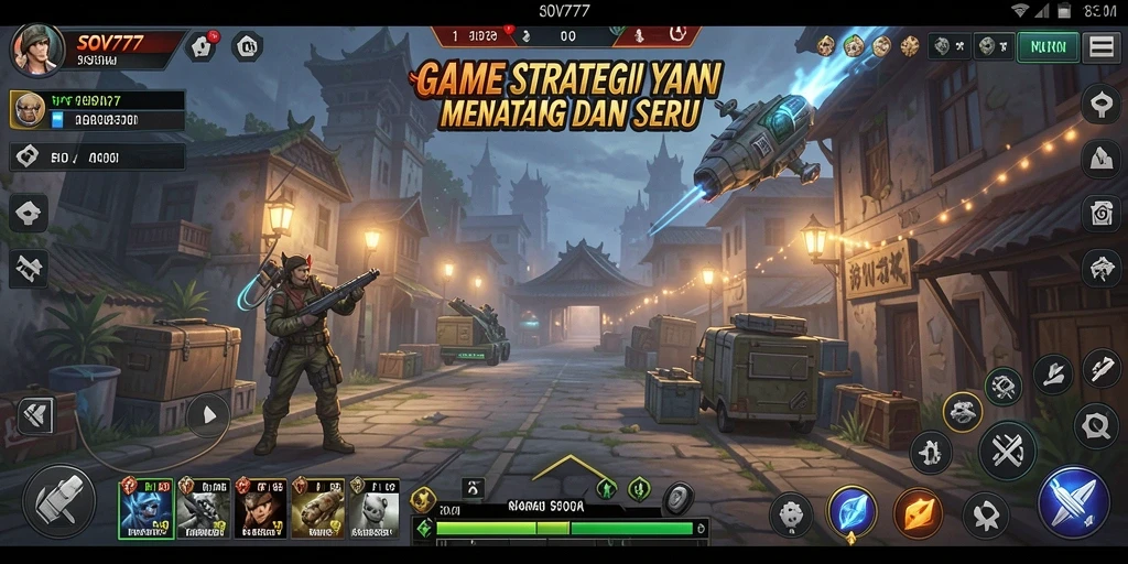 Tampilan gameplay SOV777 yang mendebarkan dengan strategi mendalam.