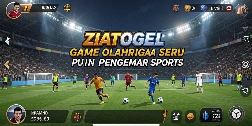 Tangkapan layar dari gameplay di ZIATOGEL yang menampilkan aksi olahraga yang seru.